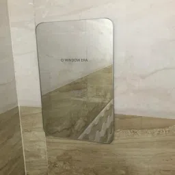 NO DRILL REQUIRE / EASY STICK MIRROR / SIZE 9" INCH × 12" INCH Bathroom Mirror-21
