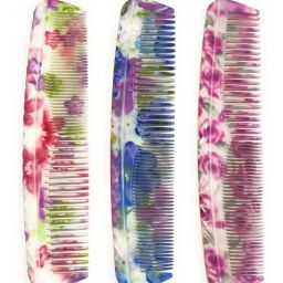 Detangling Printed Hair Dressing Comb for Men and Women Set of 3 Pieces-20