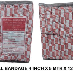 Absorbent Cotton Medical Gauze Roll Bandage 4inch (10cm x 5mtr) Sterile Gauge Roll-image-98