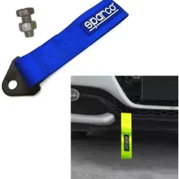 Multicolour Car Tow Belt Strap Universal Front & Rear Tow Belt Front and Rear Mount Towing Hook-image-21