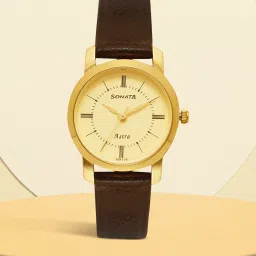 Low cost - Astra Analog Watch - For Women NT87018YL01W-image-27