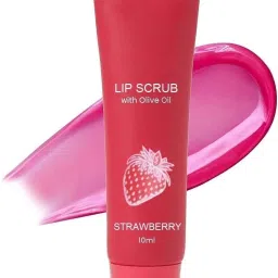 Pink Lips Strawberry Lip Scrub Strawberry-image-83