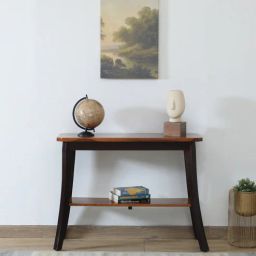 globally indian Radiance Sheesham Wood TV Console In Walnut Finish-picture-19