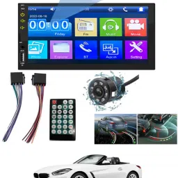 MP3/ mp4/mp5/USB/ FM Player/Bluetooth & Mirror link 273 Black LED-image-84