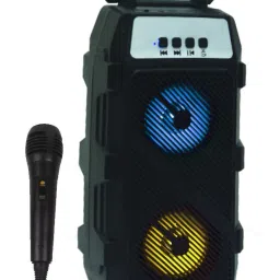 KSD Good Quality Bluetooth Party Speaker Karaoke System Trolley Outdoor Speaker 20 W Bluetooth Speaker-10