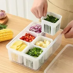 dadhichi zone Plastic Fridge Container - 1500 ml image 5