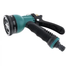 Water Spray Nozzle Gardening Cleaning Spray Gun 8 pattern 0 L Hose-end Sprayer-image-2