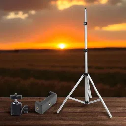Protance Tripod 7 Feet Adjustable Stand, Rotating Ball Head Mobile Clip, Tripod Bracket Tripod-image-7
