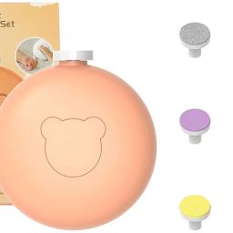 Baby Nail Trimmer Safe Care Baby Grooming kit for Baby(Orange)-image-23