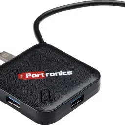 Portronics POR-696 M Port 34 M USB 3.0 HUB with Type-C Cable for Mobile Phone and Tablets M Port 34 M USB USB Hub image 3
