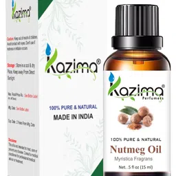 kazima Nutmeg Essential Oil (15ML) Pure Natural For Skin Care & Hair Treatment-picture-32