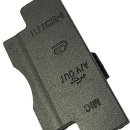 SUPERNIC HDMI USB DC A/V Interface Terminal Rubber Side Cover Cap For Nikon D5300 Camera Battery Grip-43