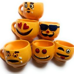 Pack of 6 Ceramic Tea cup set-image-5