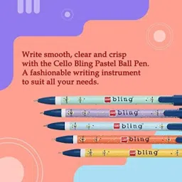 cello Bling Pastel Ball Pen image 2