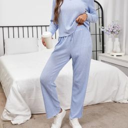 Tshirt Pant Co-ords Set-image-88