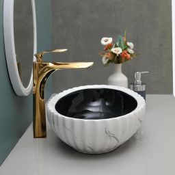 Table Top Wash Basin Countertop Bathroom Sink (19 x 13.5 x 5 Inch) CE3301 Table Top Basin-image-37