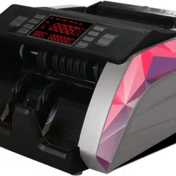 Drop2Kart Bank Grade Bill Counter - UV/MG Counterfeit Detection, Bright TFT LED Display, ADD+BATCH Modes, Counts All INR Note Counting Machine-76