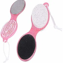 Multi-use Foot Care Brush Pumice Scrubber Pedicure Scraper Multicolor 1pcs-image-43