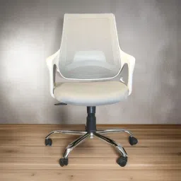 Impact Interio Pears White Nylon Office Executive Chair-image-95