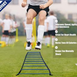 Agility speed ladder for training pack of 1 Speed Ladder-image-82