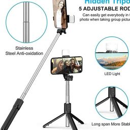 Dlera Dlera selfie stick Bluetooth Selfie Stick-image-11
