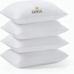 LUXURY Cotton Solid Sleeping Pillow Pack of 4-72