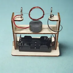 Electromagnetic Induction Experiment Educational Model Kids Educational Electronic Hobby Kit-4
