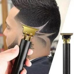 sam vintage Hair Clippers Rechargeable Cordless Beard Hair Trimmer Haircut black plain Trimmer 120 min Runtime 3 Length Settings-image-91