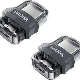 SanDisk Dual Drive OTG 3.0 16GB + OTG 3.0 32 GB Pen Drive Compatible with Netbook, Desktop Computer, Tablet, Mobile, Audio Player, Television, Laptop USB 3.0 Plastic Case-18