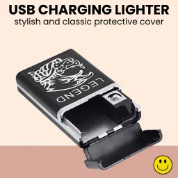 USB Rechargeable Lighters With Cigarette Case & Friendly Pocket Size LighterR499 USB Rechargeable Lighters With Cigarette Case & Friendly Pocket Size LighterA499 Pocket Lighter-15