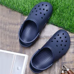Men Classic Casual Doctor Extra Soft Clogs/Sandals with Adjustable Back Strap Sandal-98