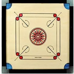 Medium Size Carrom Board with Coins , Powder and Striker (Medium) 26 inch 70 cm Carrom Board-image-19