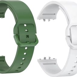 valente Silicone Watch Bands for Galaxy Fit 3 (Pack of 2) Smart Band Strap-18