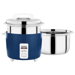 Panasonic Steel XS 1.8 Litre Electric Rice Cooker with Keep Warm Function (Midnight Blue)-17