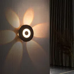 LED 6 Way Indoor/Outdoor Wall/Ceiling light (14 Watt) Shockproof Elegant Water Proof Fiber Body, Warm White Light Color (PACK OF 1) Post Light Outdoor Lamp-image-56