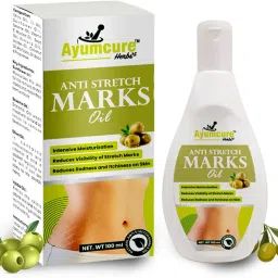 Ayumcure Stretch Mark Removal & Prevention Oil for women | Improves Skin Texture & Tone-19