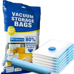 Vacuum Bags for Travel with Hand Pump Travel Storage Vacuum Bags-image-32