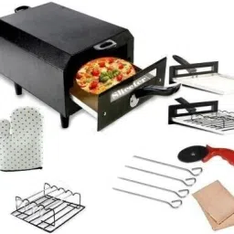 Compact Multi-Purpose Grill | 10-Inch 1500W Combo for Home & Kitchen Use Electric Tandoor-image-64