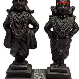Sai Amrut vitthal rukmini statue 5 inch (12.7 cm) Decorative Showpiece - 12.8 cm Decorative Showpiece-12.8 cm-24