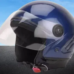 Half Face Helmet_ISI certified_Blue23 Motorbike Helmet-image-127