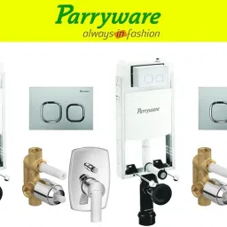 Half Frame Concealed Cistern, with divater body upper crust set of 2 pic 033 Dual Flush Tank-21