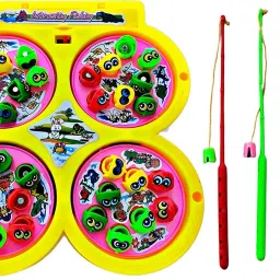 Yellow Fish Catching Game Fishing Game with Music-31