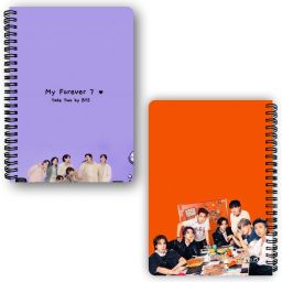 BTS Kpop Notebook A5 Diary Unruled 150 Pages-image-87