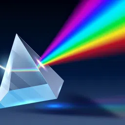 MS Glass Prism Diy Reflection Prisms Equilateral Prism, 50X50 MM Solid Prism-image-94