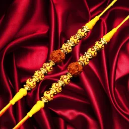 Designer Monu_S2_440A-11 Assorted Rakhi, Chawal Roli Pack Set-image-81
