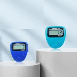 face me 5 Digit Digital Counter LCD For Pray Tool Finger Ramadan Hand Finger Digital Tally Counter image 2