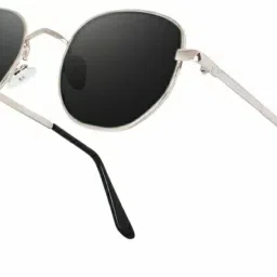 UV Protection, Gradient, Polarized Rectangular Sunglasses (Free Size)-image-13