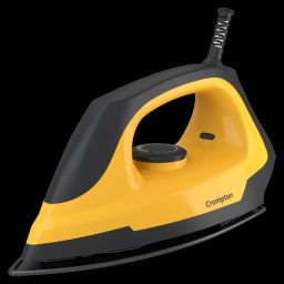 Crompton Eris 1000 Watts Dry Iron (6 Fabric Settings, Yellow and Black)-picture-29