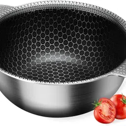 Cooking Bowl Stainless Steel Fruit & Vegetable Basket-image-38