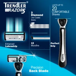 trendler fusion 5 proglide power cartridges razor, Men image 4